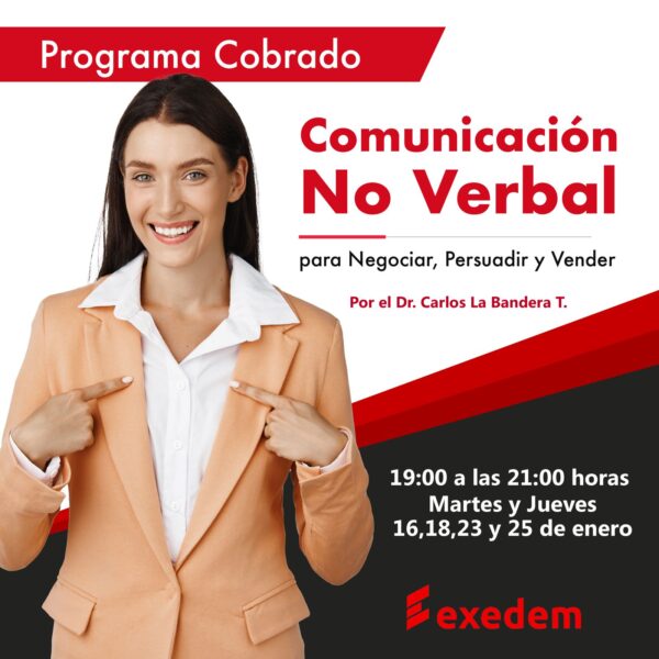 Comunicación No Verbal para Negociar, Persuadir y Vender